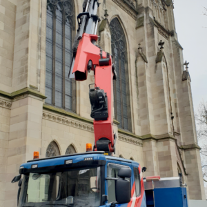 Kran in Basel - Peter Nussbaumer Transporte AG