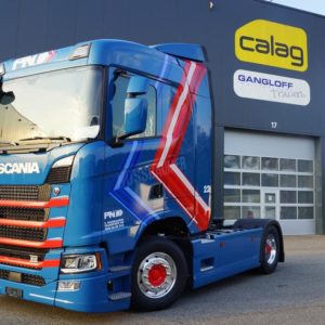 Container Transport bei Nussbaumer