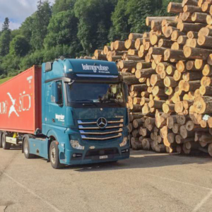 Leimgruber - Container Transport bei Nussbaumer